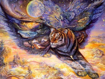 虎 Painting - ジョセフィーヌ・ウォール・タイガーモス